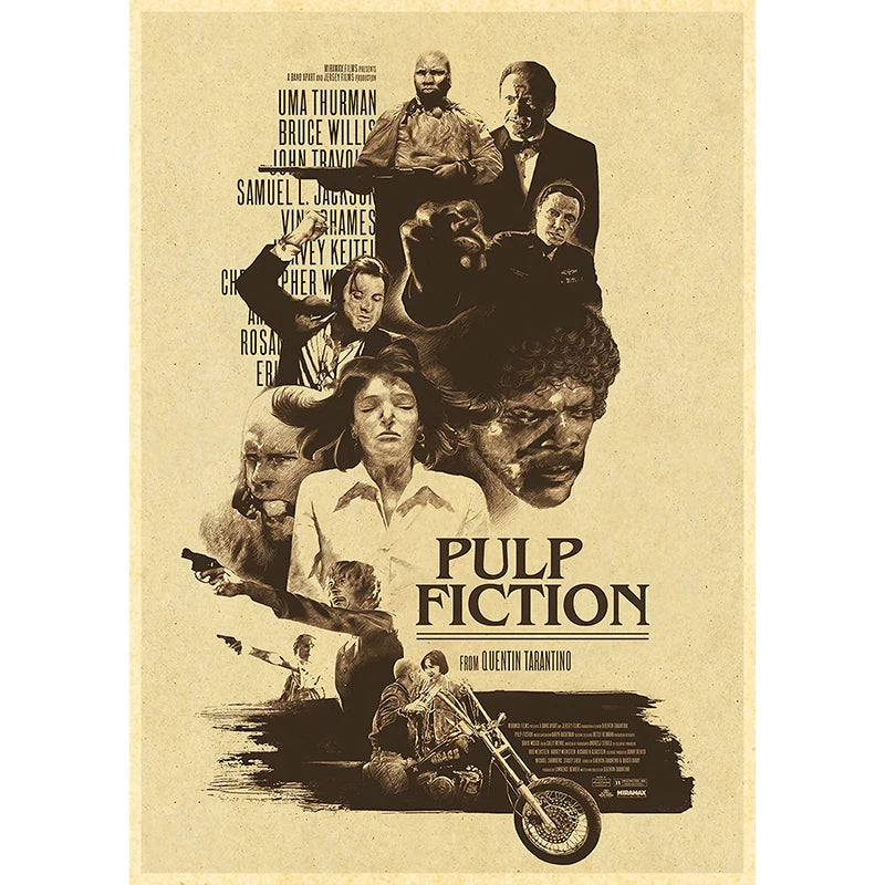 Κινεζικό τραπέζι χαρτιού Pulp Fiction