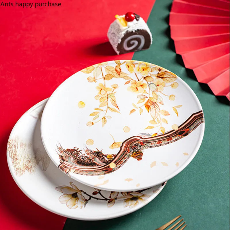 assiettes-chinoises-ronde-dessert