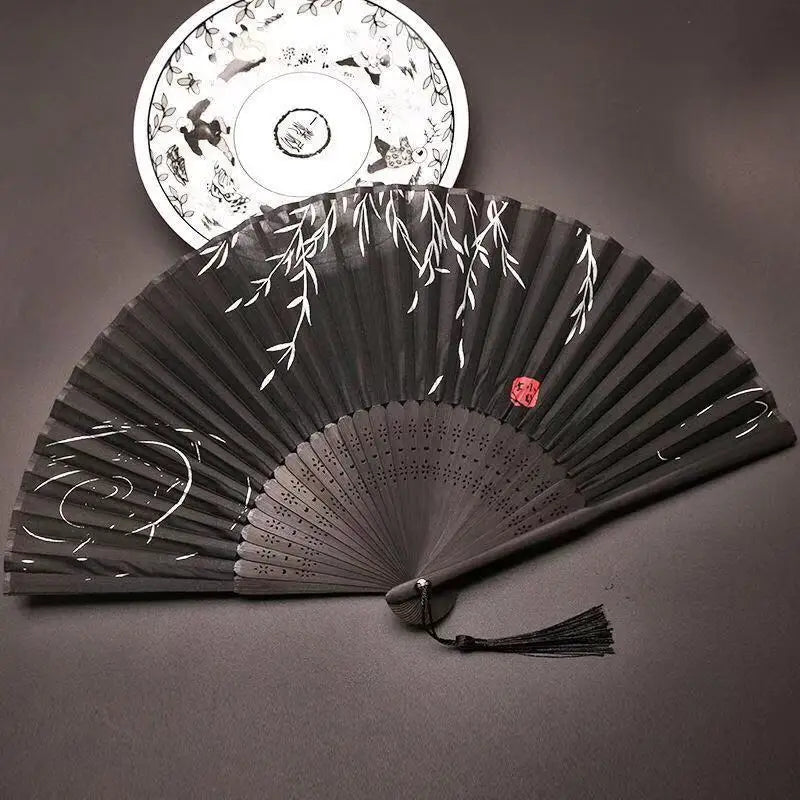ventails-chinois-pliant-soie-fleur