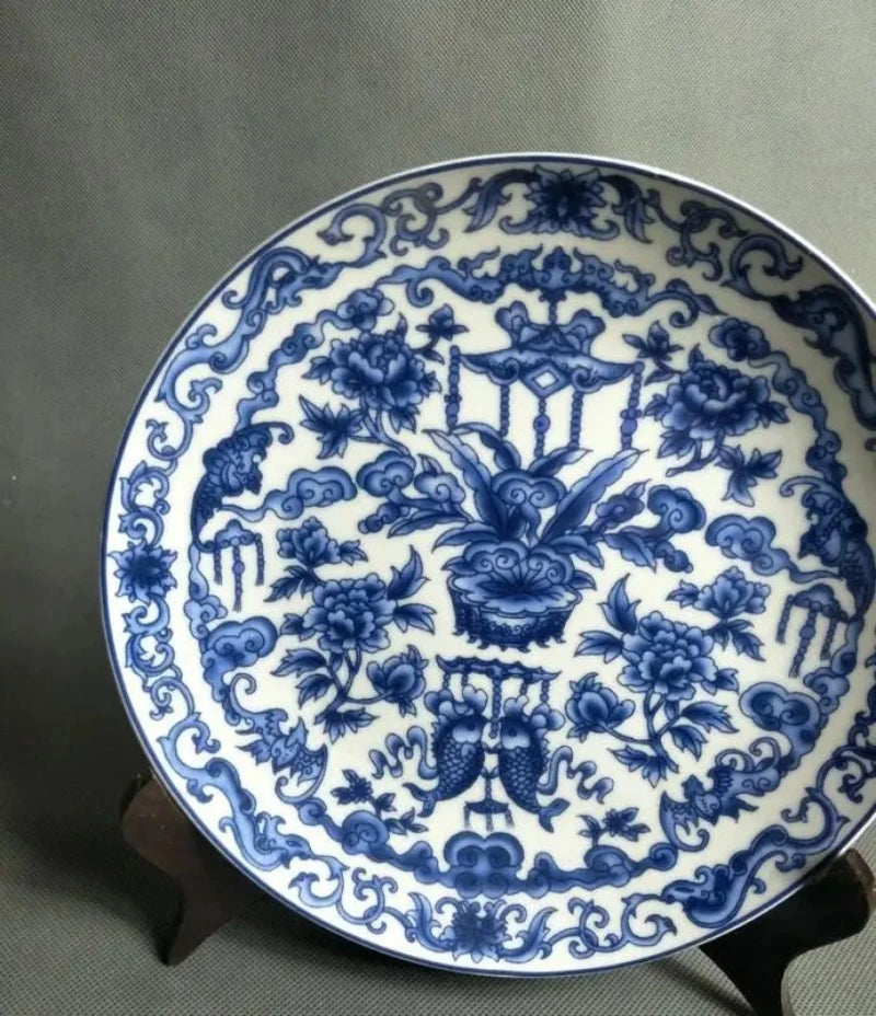 assiette-chinoise-ancienne-bleue