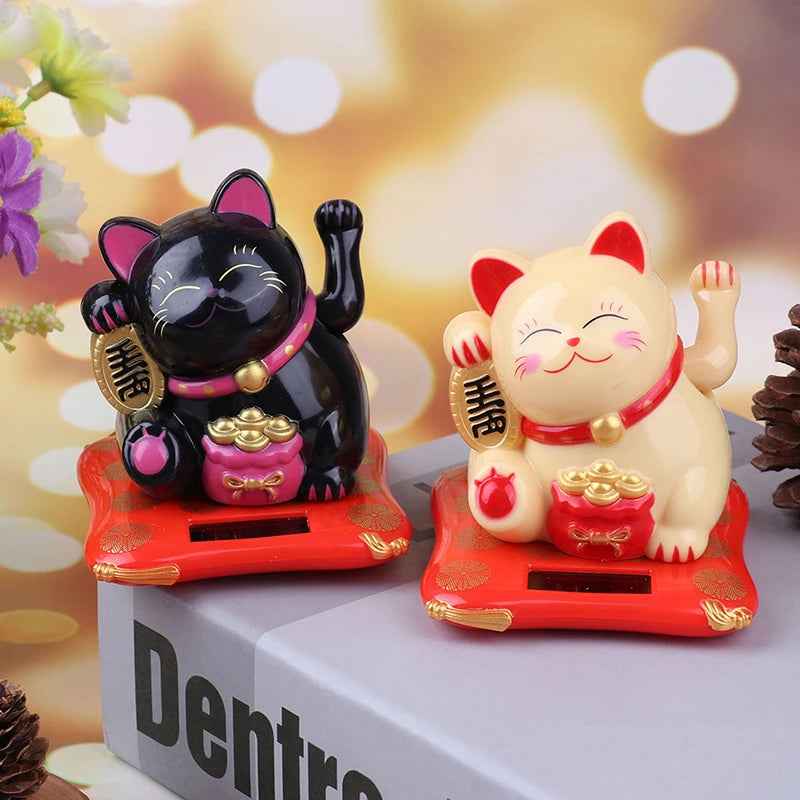 porte-bonheur-chat-chinois-solaire-voiture