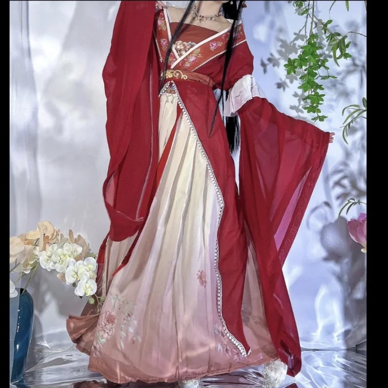 robe-chinoise-rouge-hanfu-cosplay