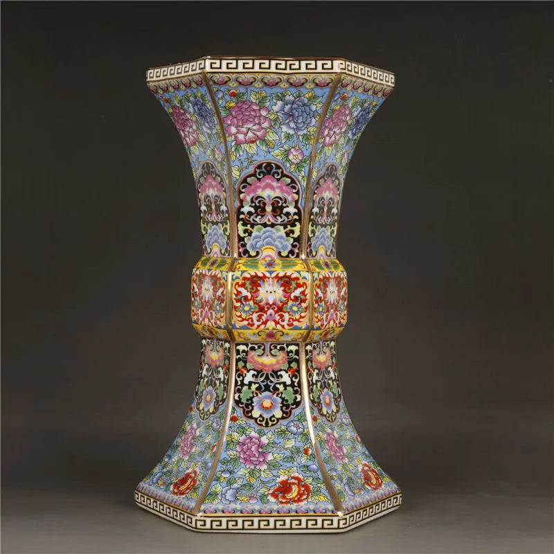 vase-chinois-ancien-hexagonal-maill