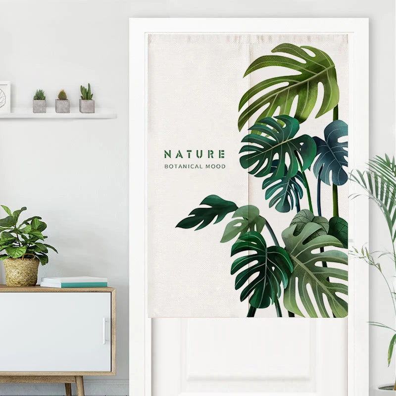 Rèm cửa Trung Quốc hình cây Bắc Âu