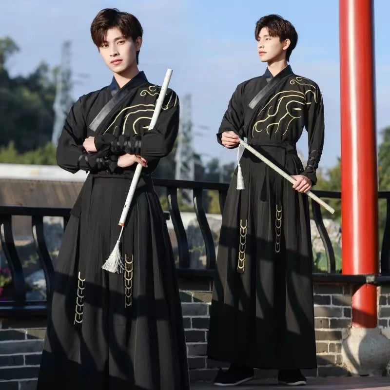 Deguisement Chinois Elegant Homme main image 1
