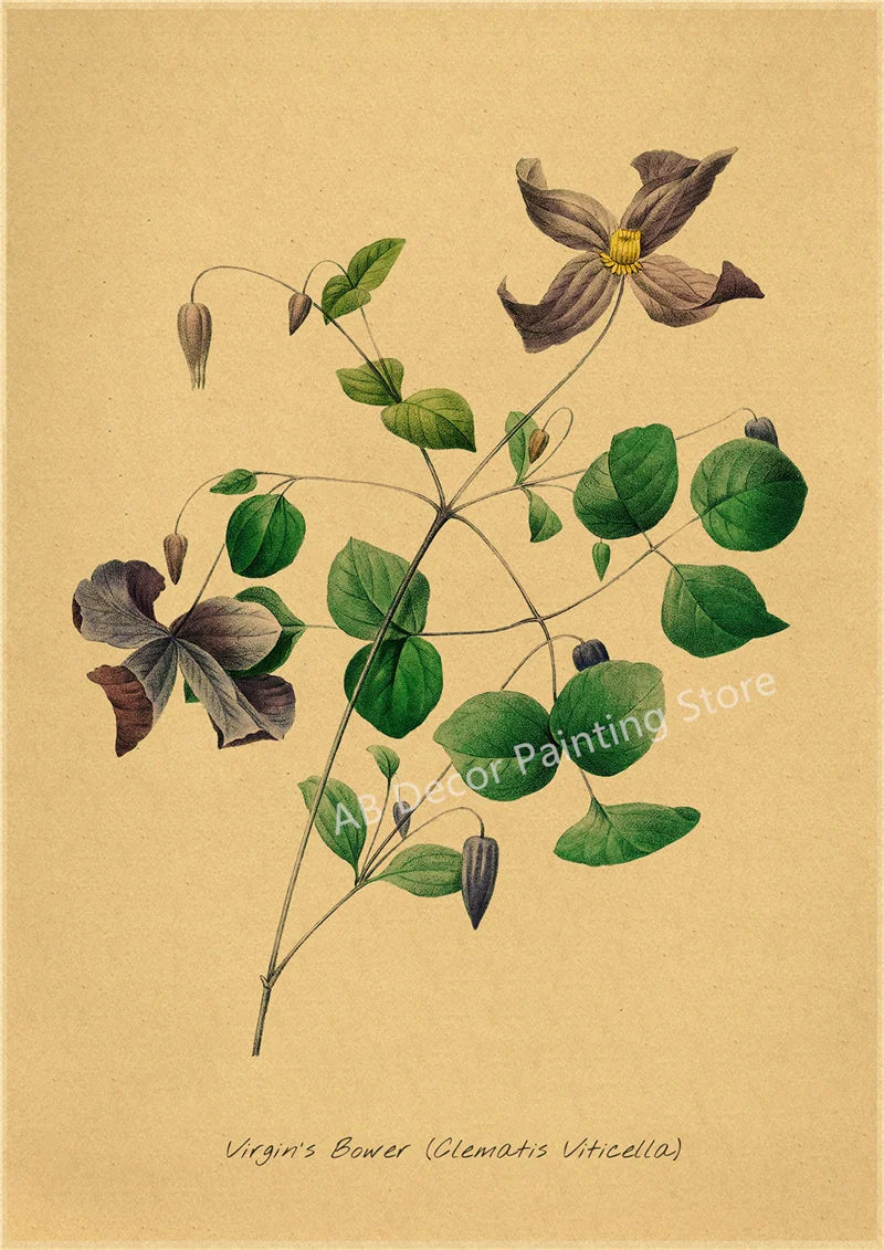 tableau-chinois-r-tro-53-fleurs