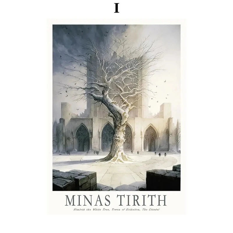 Κινέζικη ζωγραφική Σκοτεινό δάσος