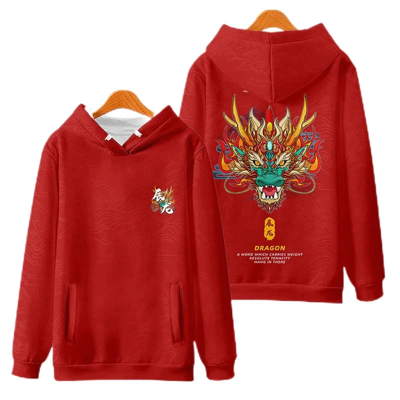 pull-chinois-rouge-dragon-dor
