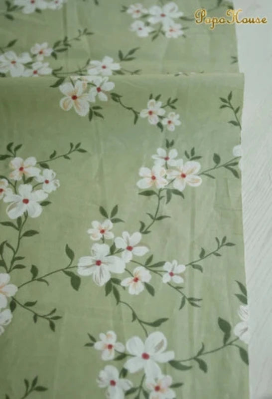 tissu-chinois-vert-floral-coton-serg