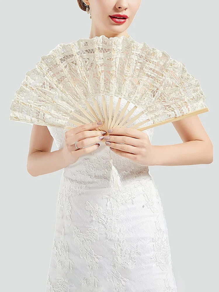 ventail-chinois-pliant-bambou-dentelle