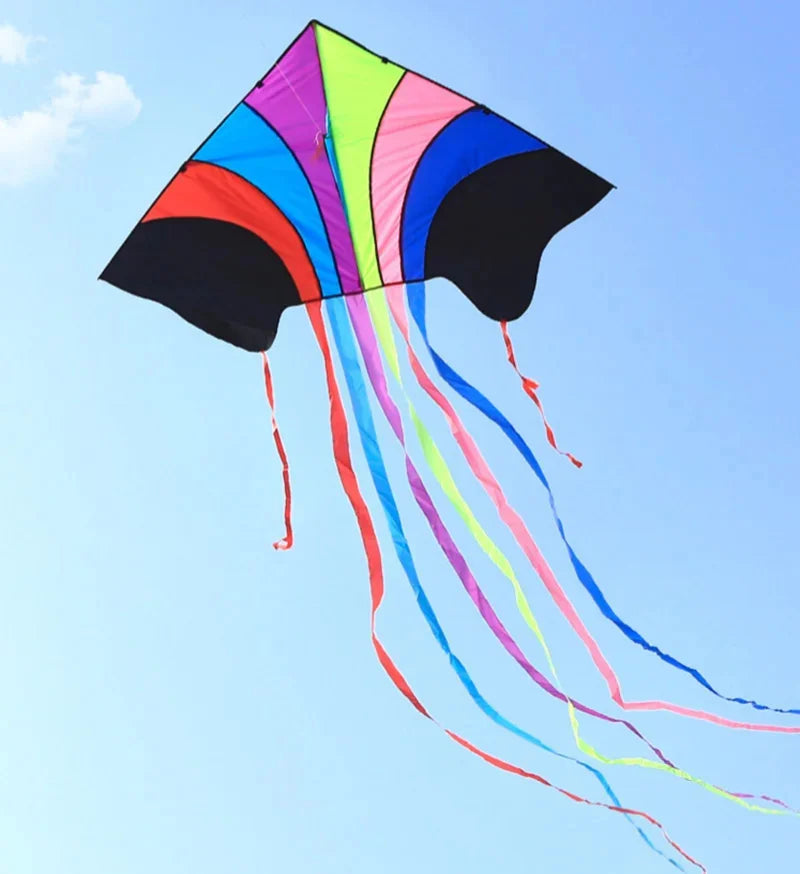 cerf-volant-chinois-grand-arc-en-ciel