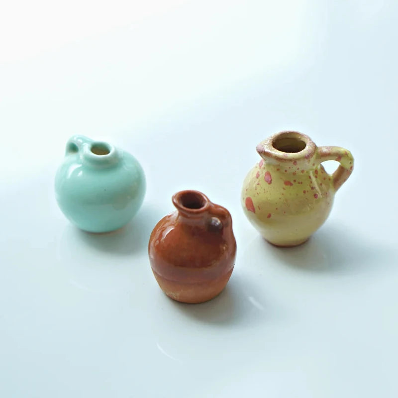 Mini Vases Romain Colorés