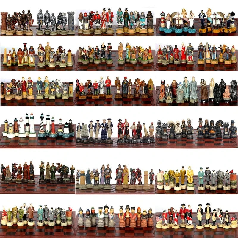 echecs-chinois-de-luxe-chevalier-peints
