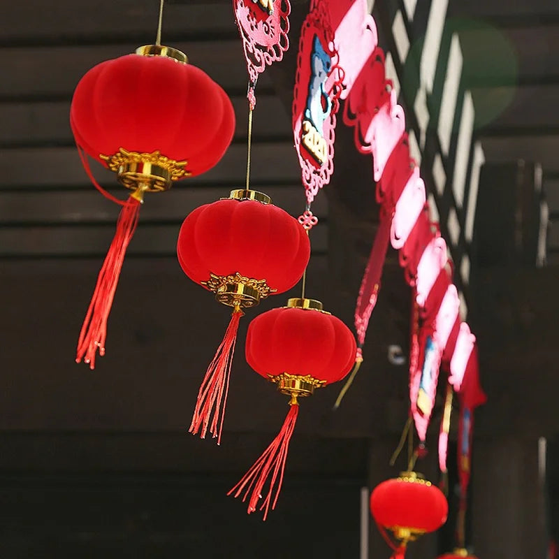 boules-chinoises-papier-rouge-velours-cadeau