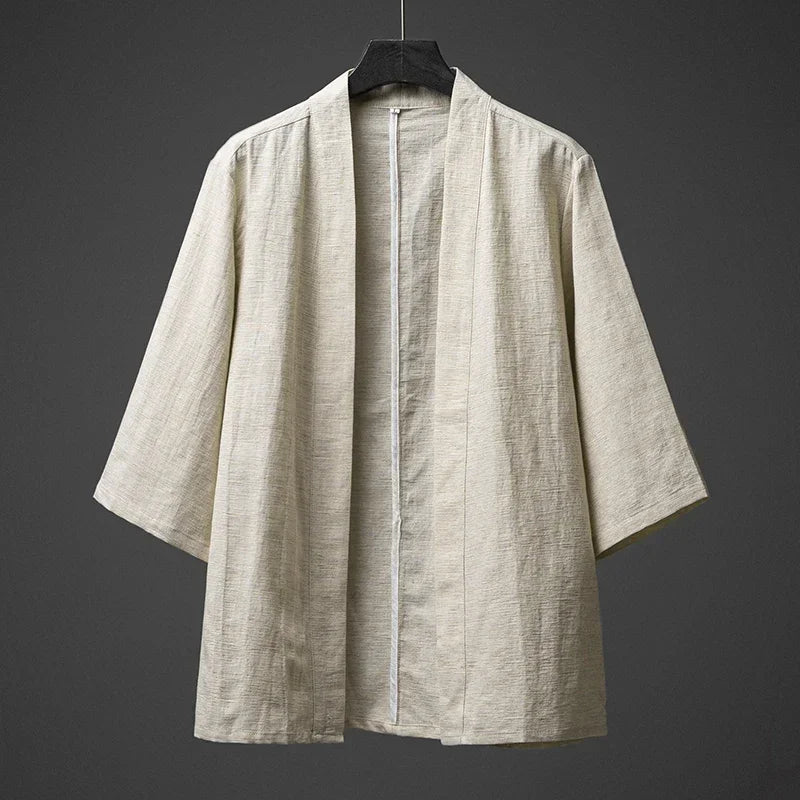 chemises-chinoises-hommes-veste-cape