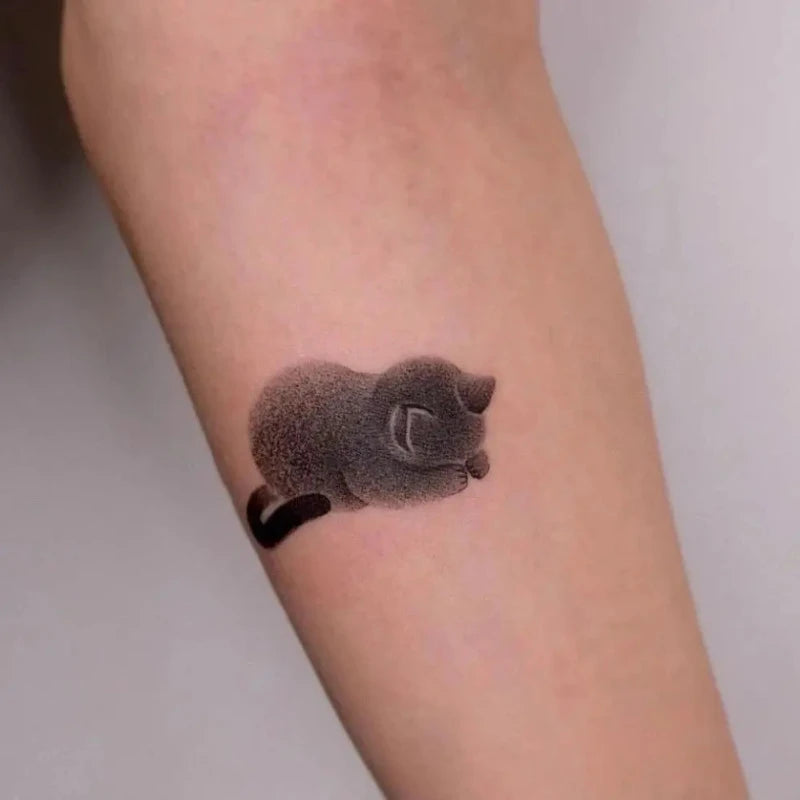 tatouage-chinois-chat