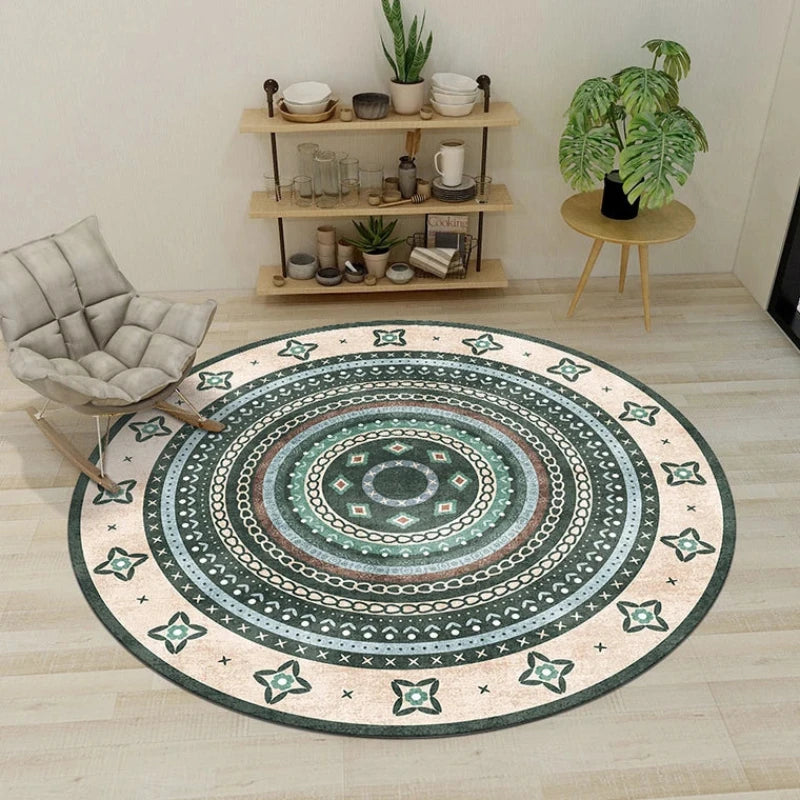 tapis-chinois-rond-style-marocain