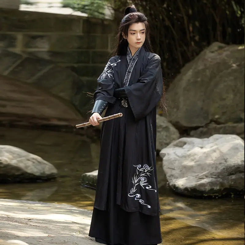 hanfu-costume-homme-imprim-antique