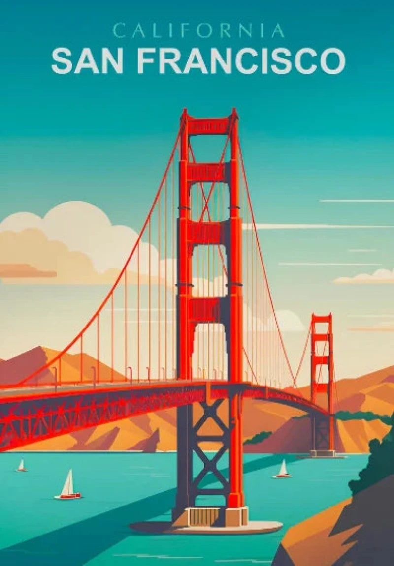 Αφίσα Ταξιδιού Κινεζικής Ζωγραφικής