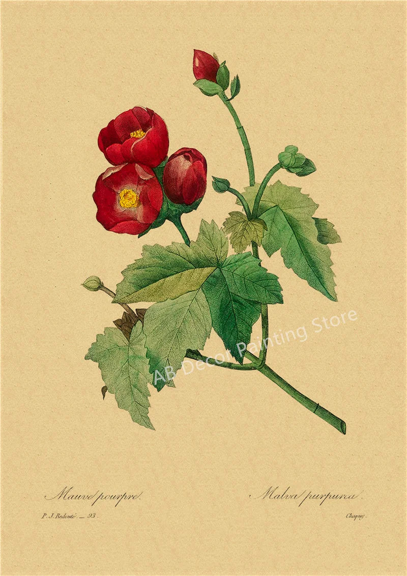 tableau-chinois-r-tro-53-fleurs