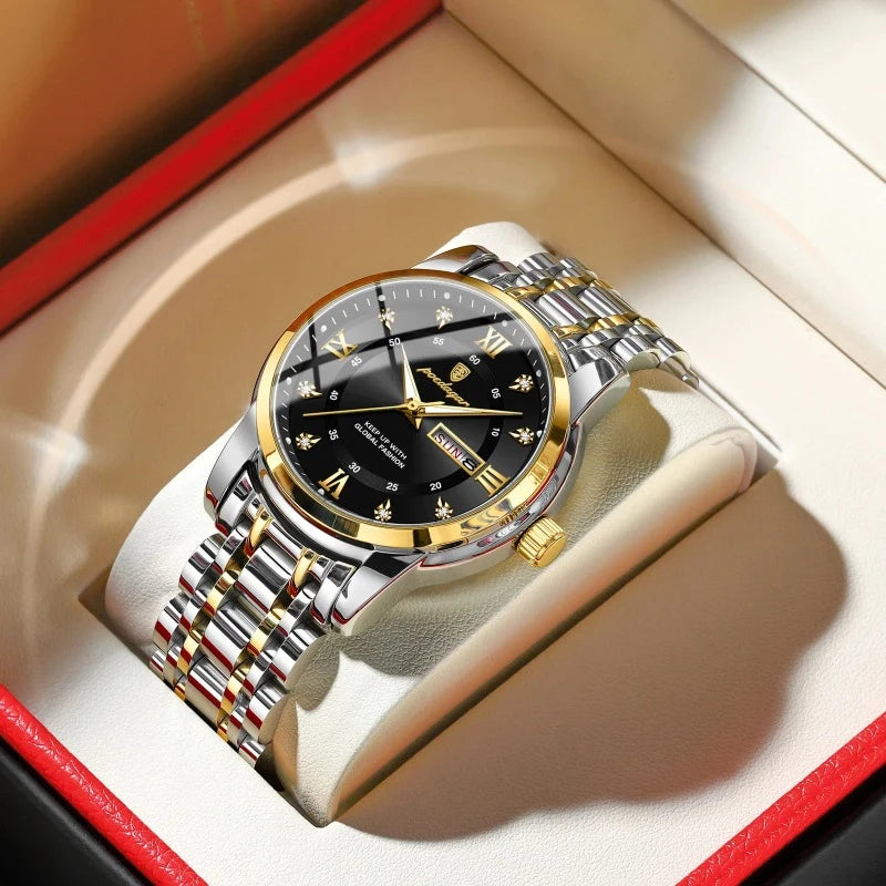 Montre Chinoise Homme XIANGBISHAN 1985 Mécanique à Remontage Manuel - Boîtier Acier Blanc