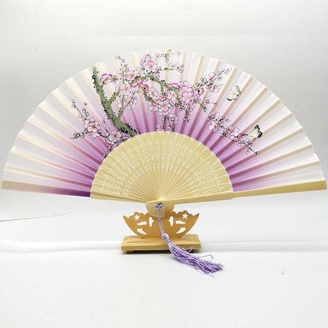 eventail-chinois-estampe-cerisier