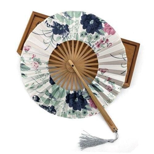 eventail-chinois-rond-a-rivures-blanc