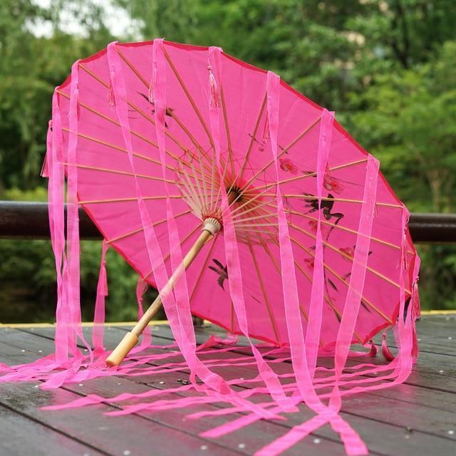 ombrelle-chinoise-fuchsia-rubans