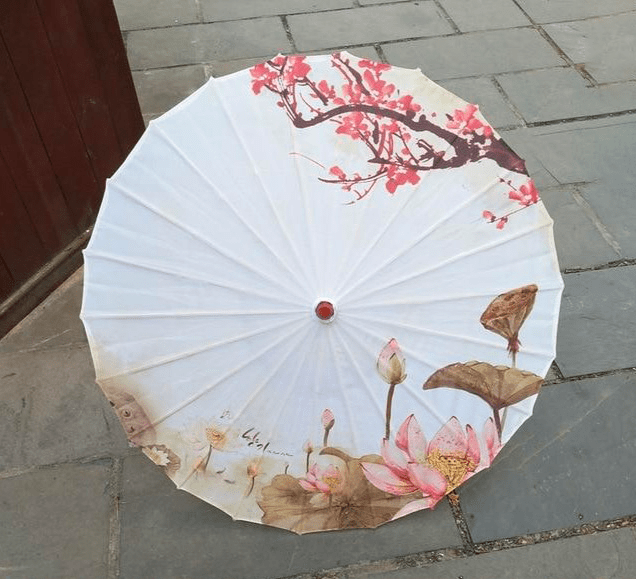 ombrelle-chinoise-lotus-et-cerisier