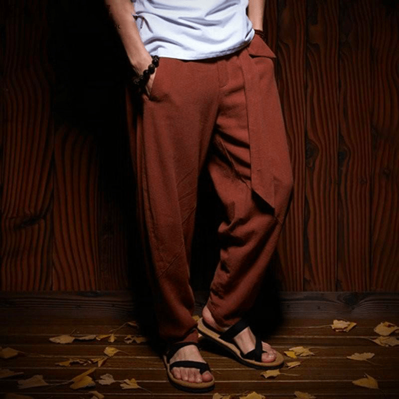 pantalon-chinois-marron