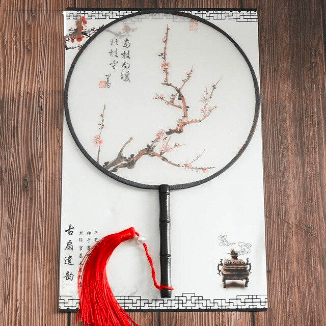 eventail-chinois-rond-cerisier