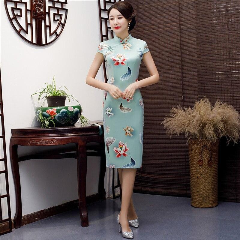 robe-chinoise-aquatique