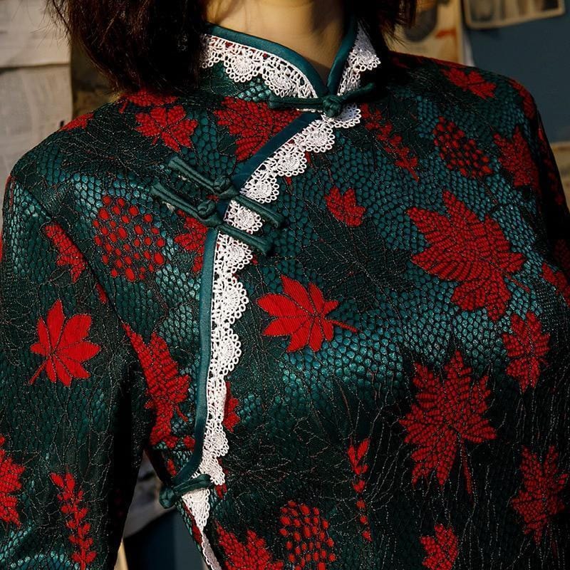 robe-chinoise-feuilles