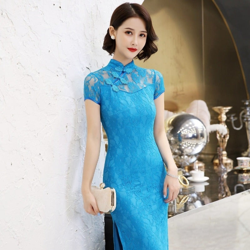 robe-chinoise-bleu-turquoise