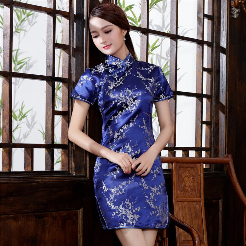 robe-chinoise-femme-bleu
