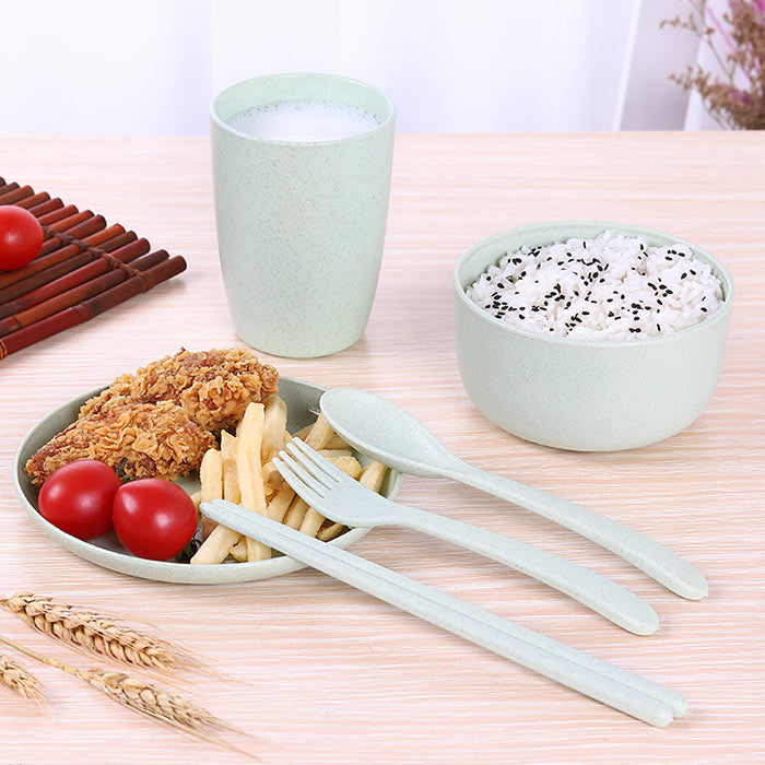 set-bol-chinois-service-de-table-vert