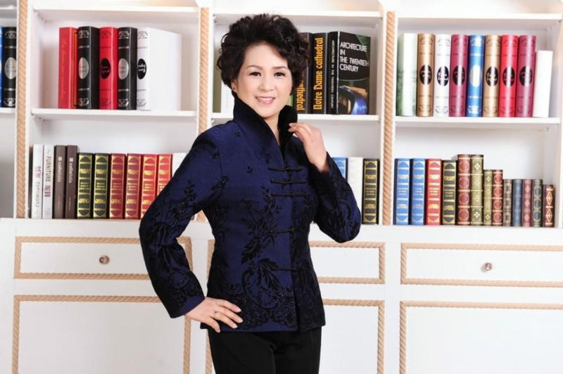 veste-chinoise-femme-bleue-marine