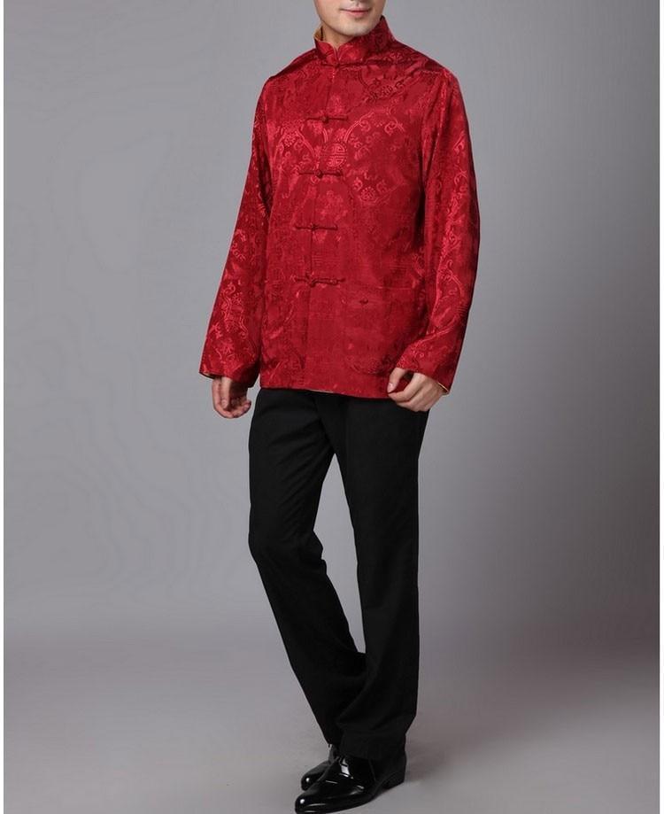 veste-chinoise-homme-rouge-et-doree