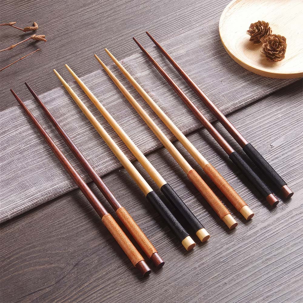 Baguettes Chinoises Traditionnelles en Bois