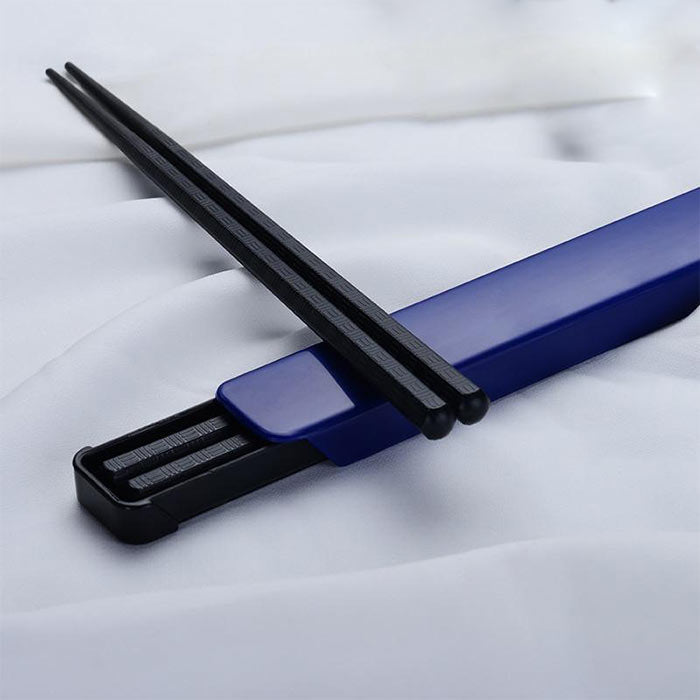 Baguettes Chinoises Noires Avec Boite