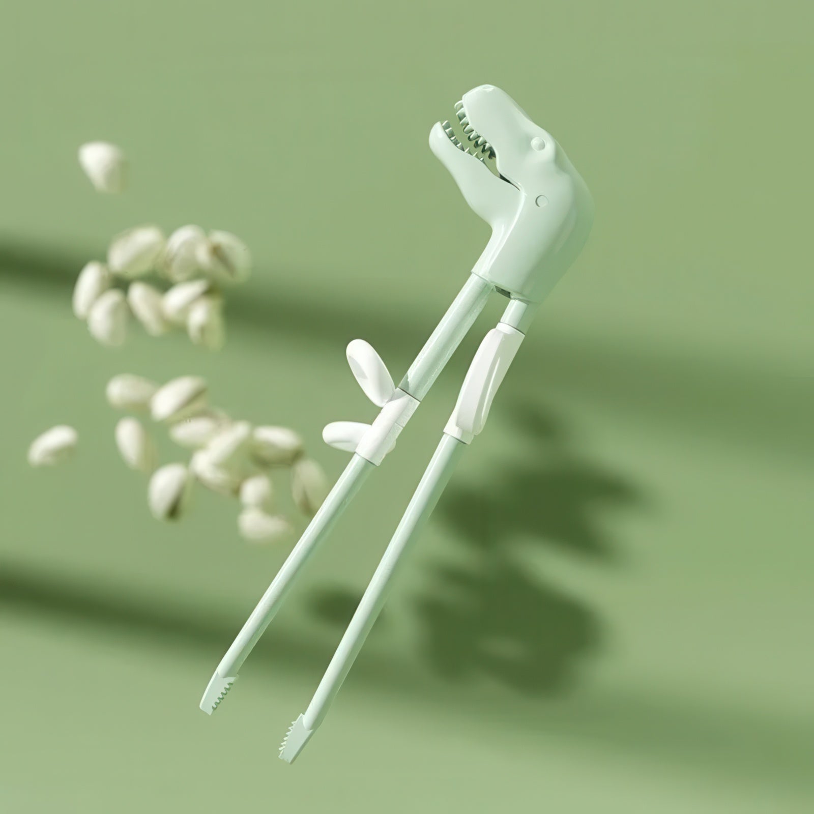 Baguettes Chinoises Pour Bébé Dinosaure Vert