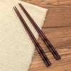 Baguettes Chinoises Bambou Foncé