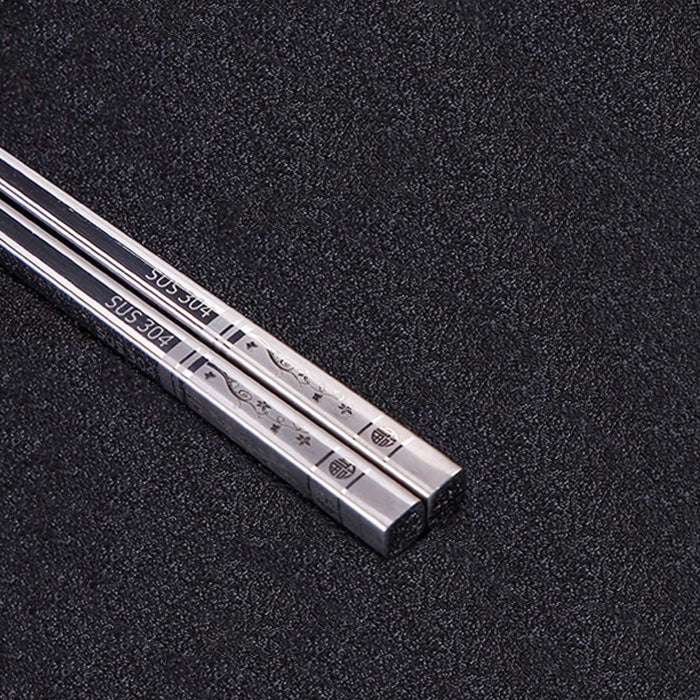 Baguettes Chinoises Inox Argent