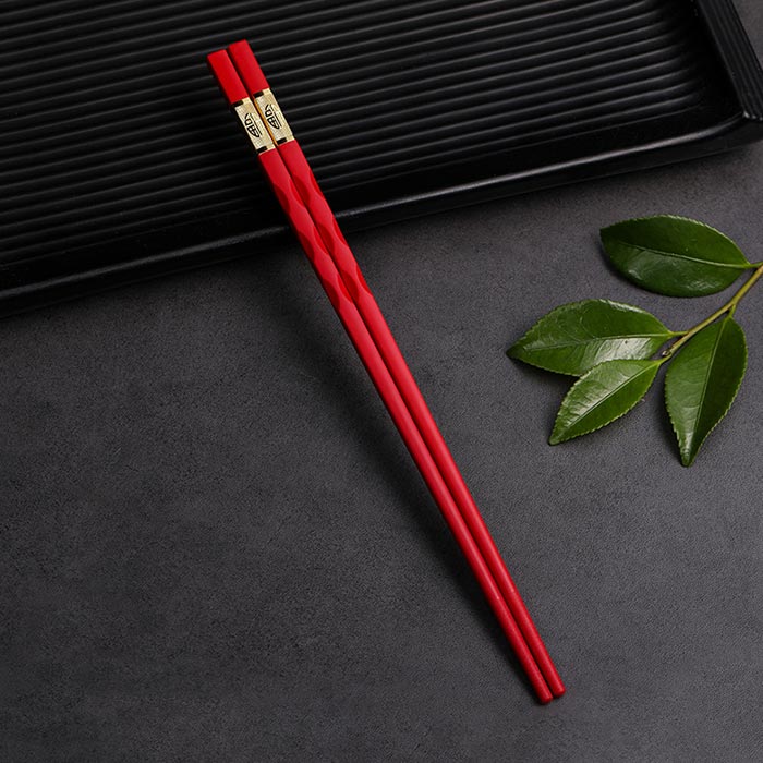 Baguettes Chinoises En Plastique Blanches