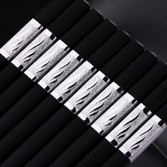 Baguettes Chinoises De Luxe en Argent