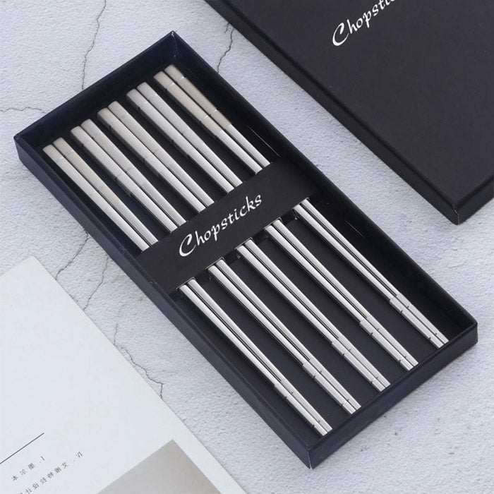 baguettes-chinoises-en-acier-inoxydable-argent