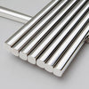 Baguettes Chinoises En Acier (5 Paires)