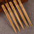 Baguettes Chinoises En Bois Vernis