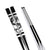 Baguettes Chinoises En Metal Motif Dragon