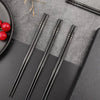 Baguettes Chinoises De Qualité Noires